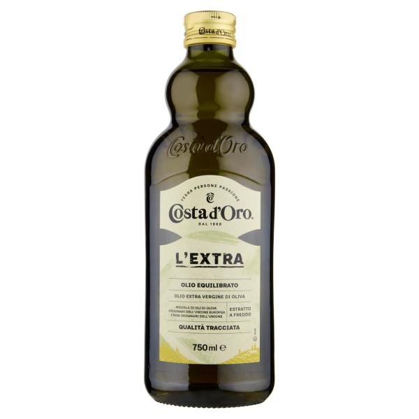 Olio Extra Vergine di Oliva Costa d'Oro ml.750
