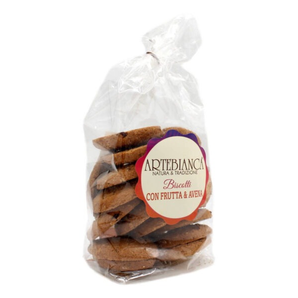 Biscotti con Frutta e Avena Artebianca gr.300