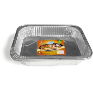 Vaschetta Alluminio Porz.4 pz.6
